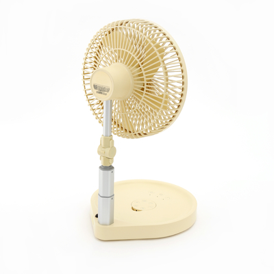 USB Rechargeable Retractable Folding Fan 10000mAh Large Capacity Portable Oscillating Fan